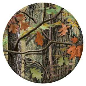 Camouflage 9" Plates (8 Pack)