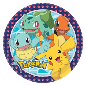 Pokemon 9" Plates (8 Pack)