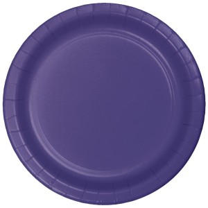 Purple 9" Plates (24 Pack)